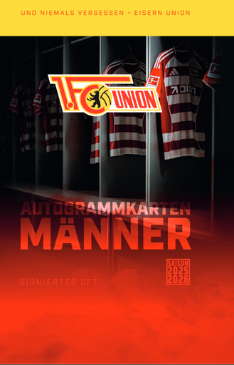 [UB202505] Autogrammkarten -  Männer 25/26